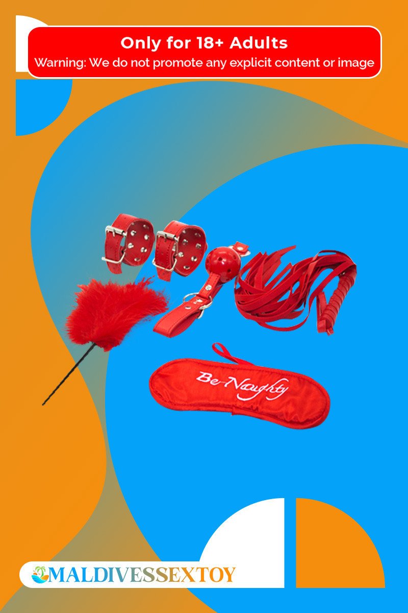 BDSM SEX KIT Bracelet+Whip+Goggles+Feather+Mouth Ball Gag BDSM-001