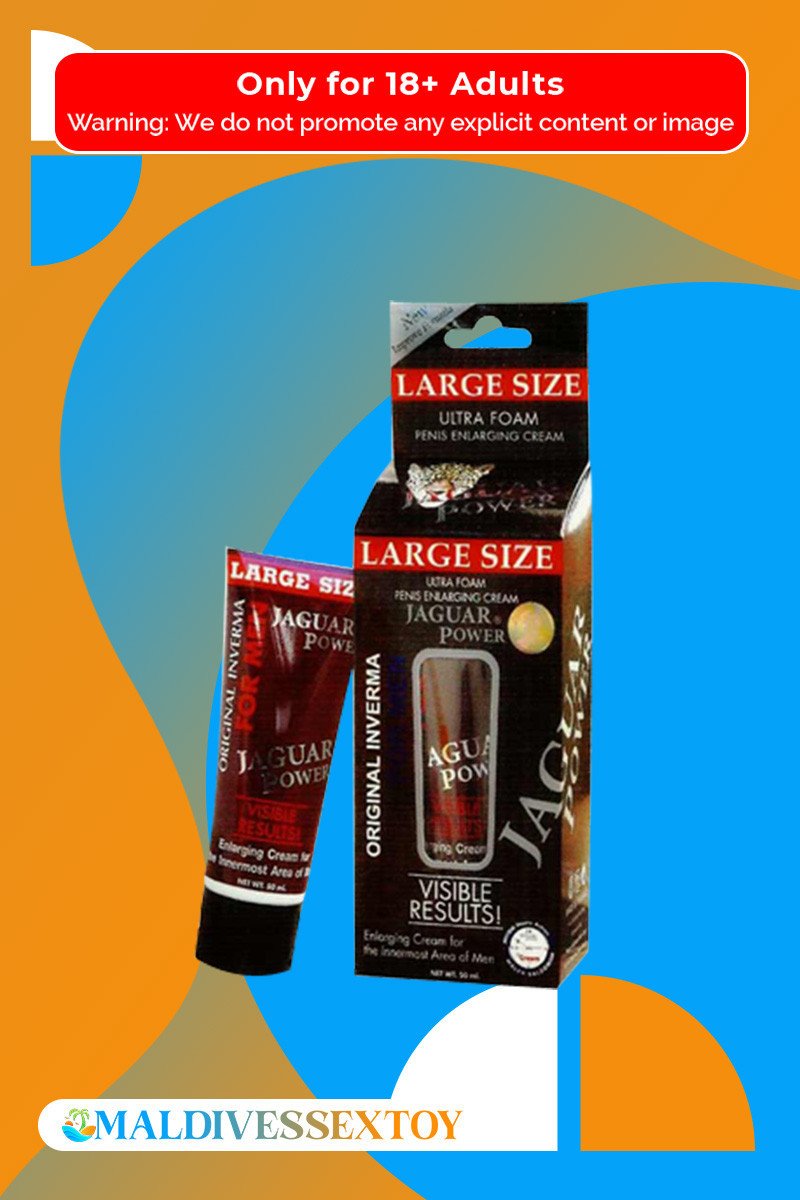 Jaguar Power Ultra Foam Penis Enlargement Cream 50ml PEC-001