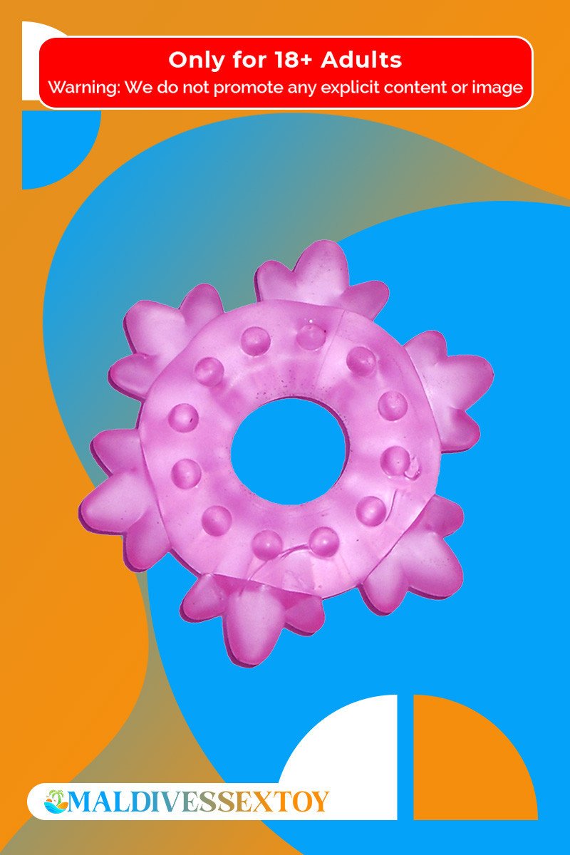 Heavy Cock Ring-Ice Flower CR-006 Heavy Cock Ring-Ice Flower CR-006