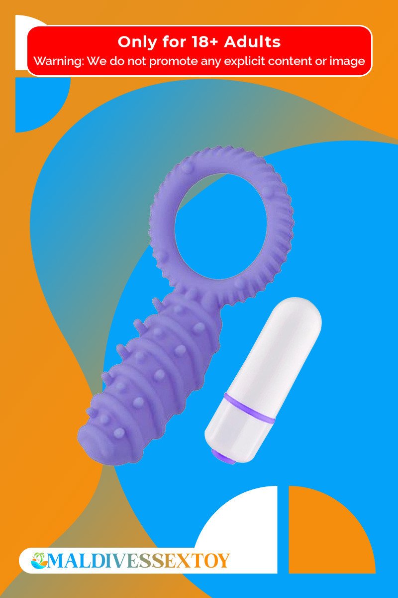 Clitoral Banger Spikes Premium Cockring With Bullet CR-015 Clitoral Banger Spikes Premium Cockring With Bullet CR-015