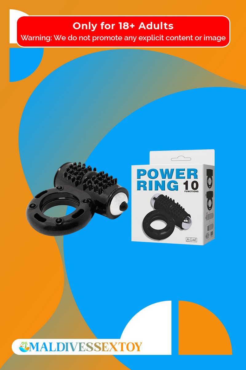 PRETTY LOVE BLACK POWER RING CR-021 PRETTY LOVE BLACK POWER RING CR-021