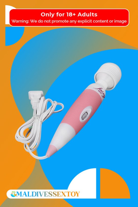 Powerful Multispeed Fairy Female Personal Wand Massager VM-009