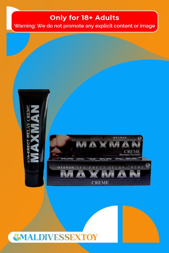 Maxman Delay Sex Creme Penis Enlargement 60g DTZ-004